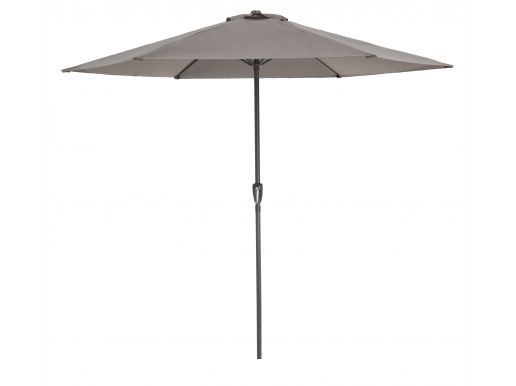 Staande parasol in aluminium - Ø 300 cm - taupe